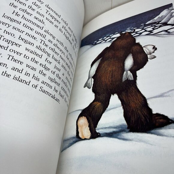Vtge Serendipity Hardcover Books Leo The Lop Tail & Two Trapper Stephen Cosgrove - Picture 9 of 16